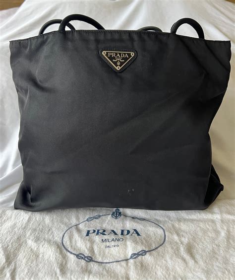 prada beach tote dupe|prada nylon tote bag large.